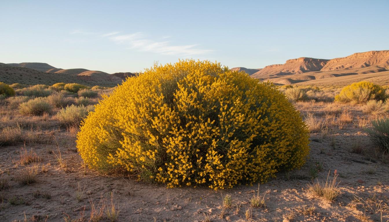 Yellow Rabbitbrush (Chrysothamnus Viscidiflorus) - Ground Layers