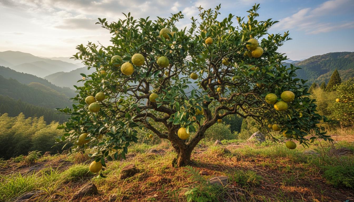 Yuzu Citrus (Citrus Junos) - Fruit Trees