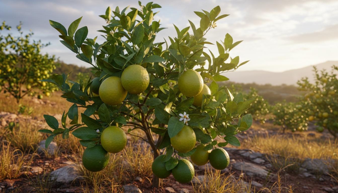 Persian Lime (Citrus Latifolia) - Fruit Trees