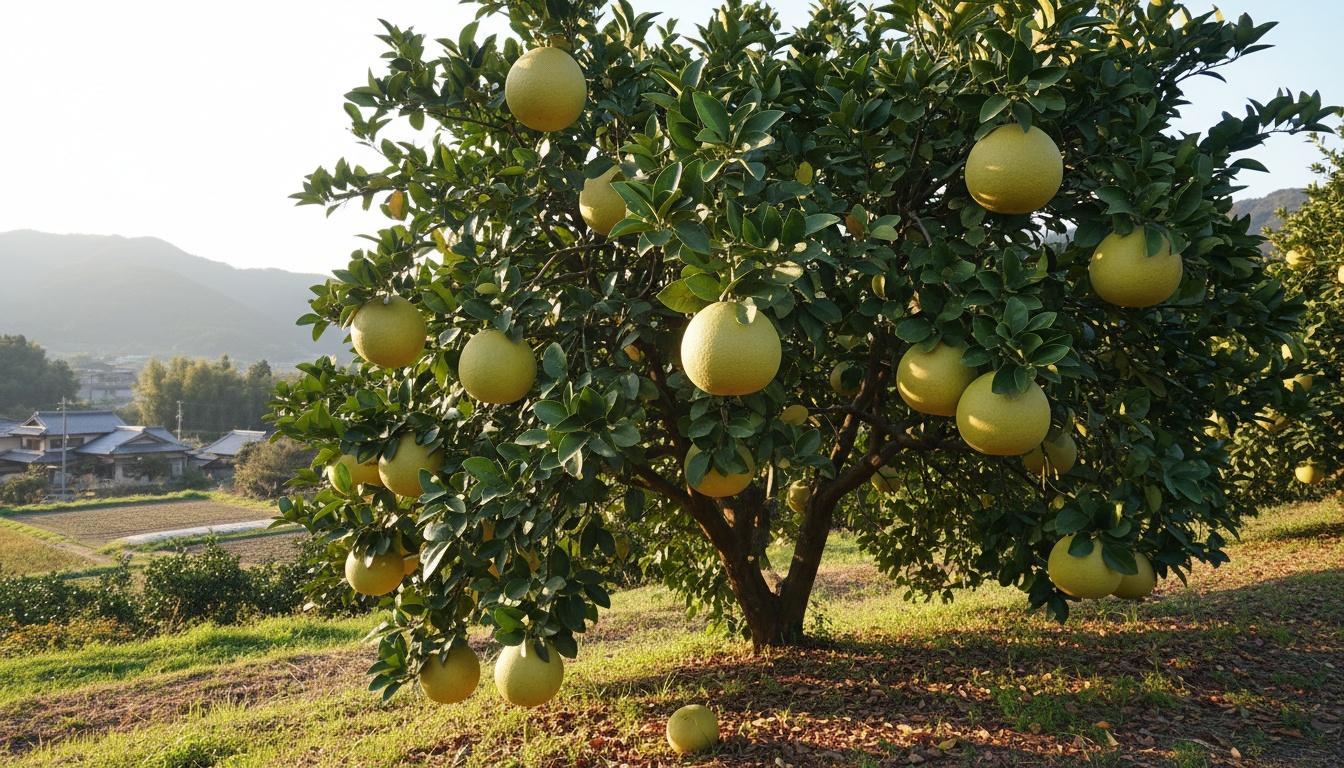 Hirado Butan Pomelo (Citrus Maxima) - Fruit Trees