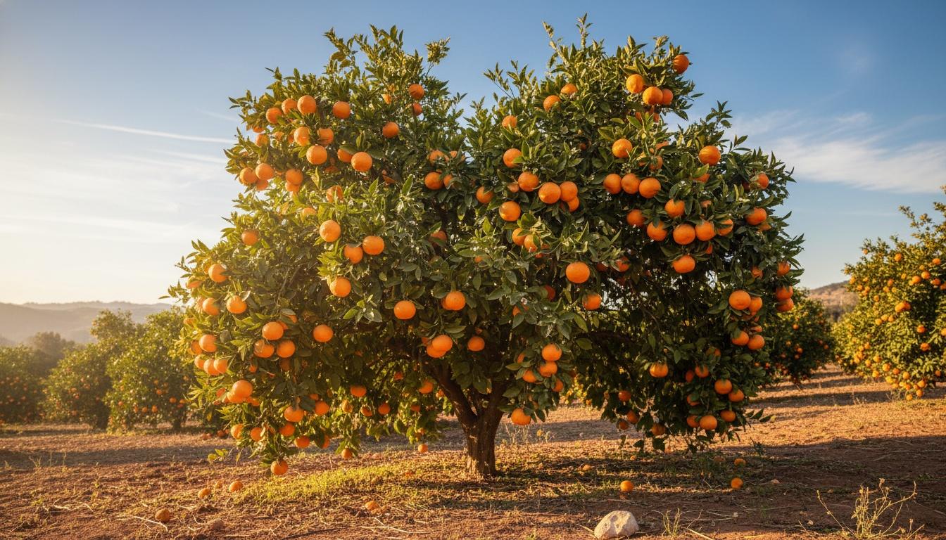 California Honey Mandarin (Citrus Reticulata) - Fruit Trees