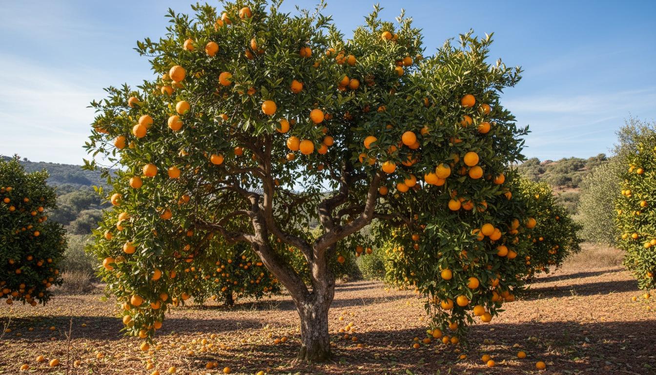 Orange Tree (Citrus Sinensis) - Fruit Trees