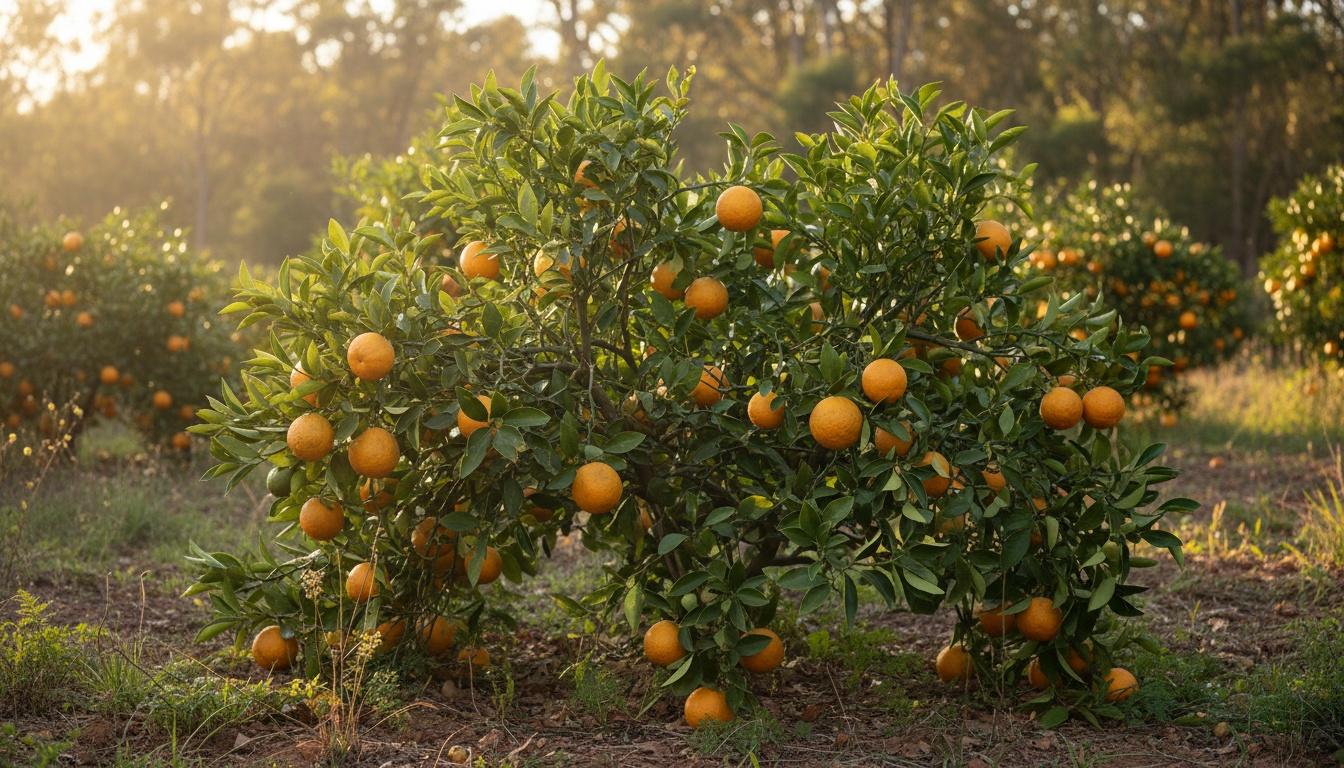 Trifoliate Orange Sweet Orange Hybrid (Citrus Trifoliata × Citrus Sinensis) - Fruit Trees
