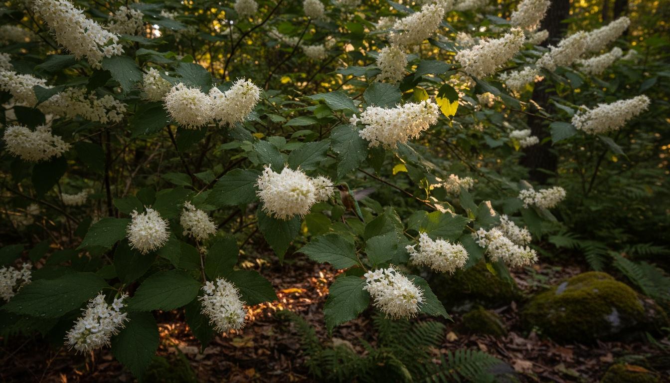 Hummingbird Sweet Pepperbush (Clethra Alnifolia) - Ground Layers