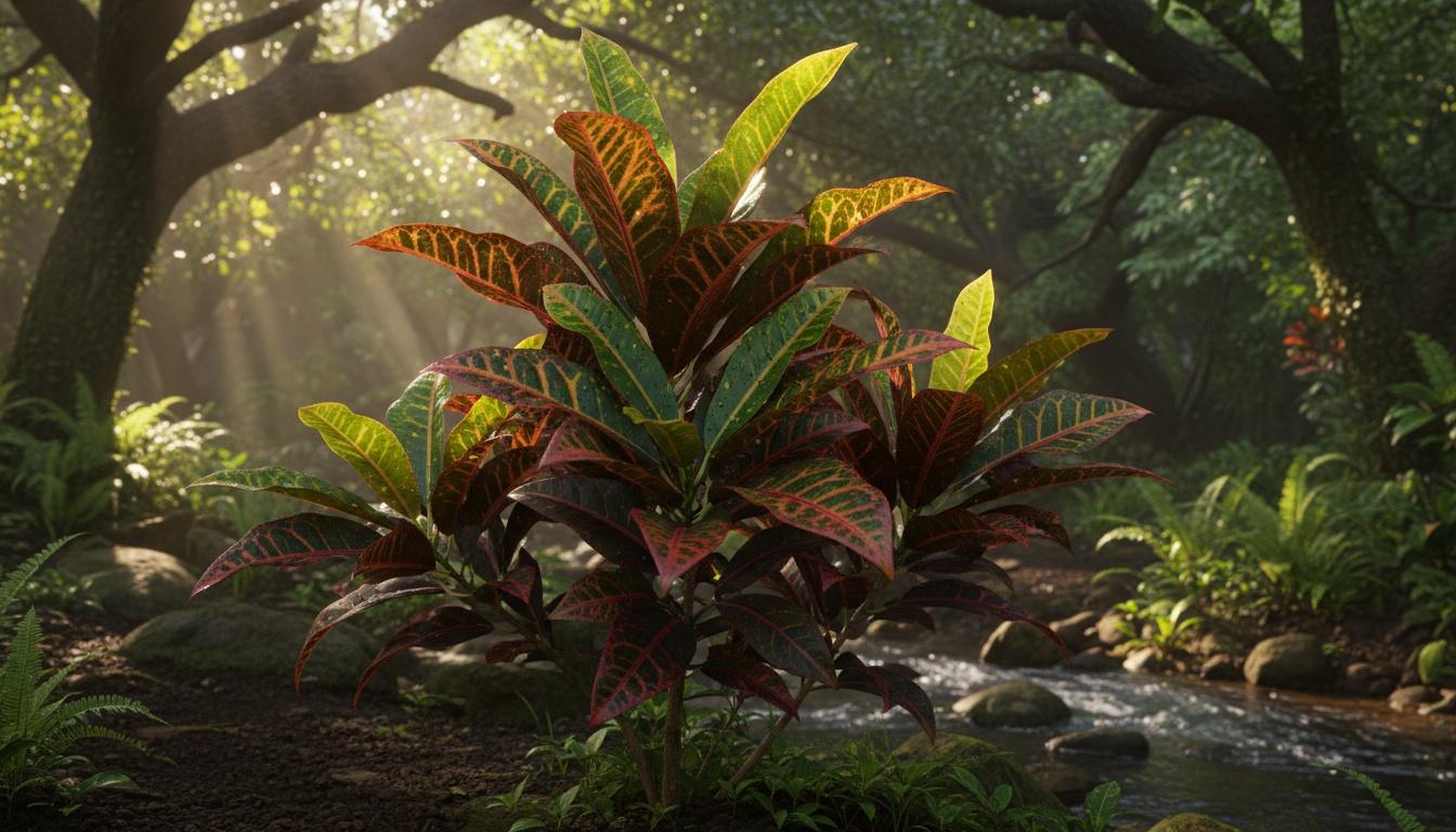 Dwarf Garden Croton (Codiaeum Variegatum) - Perennials