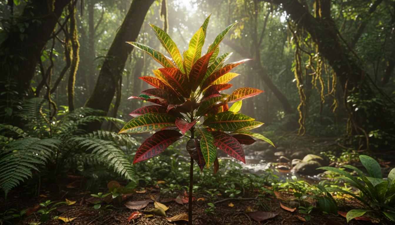 Croton Petra (Codiaeum Variegatum 'Petra') - Ground Layers