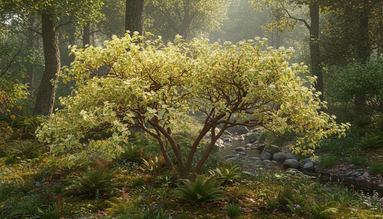 Yellow Variegated Dogwood 'Gouchaultii' (Cornus Alba 'Gouchaultii') - Ground Layers