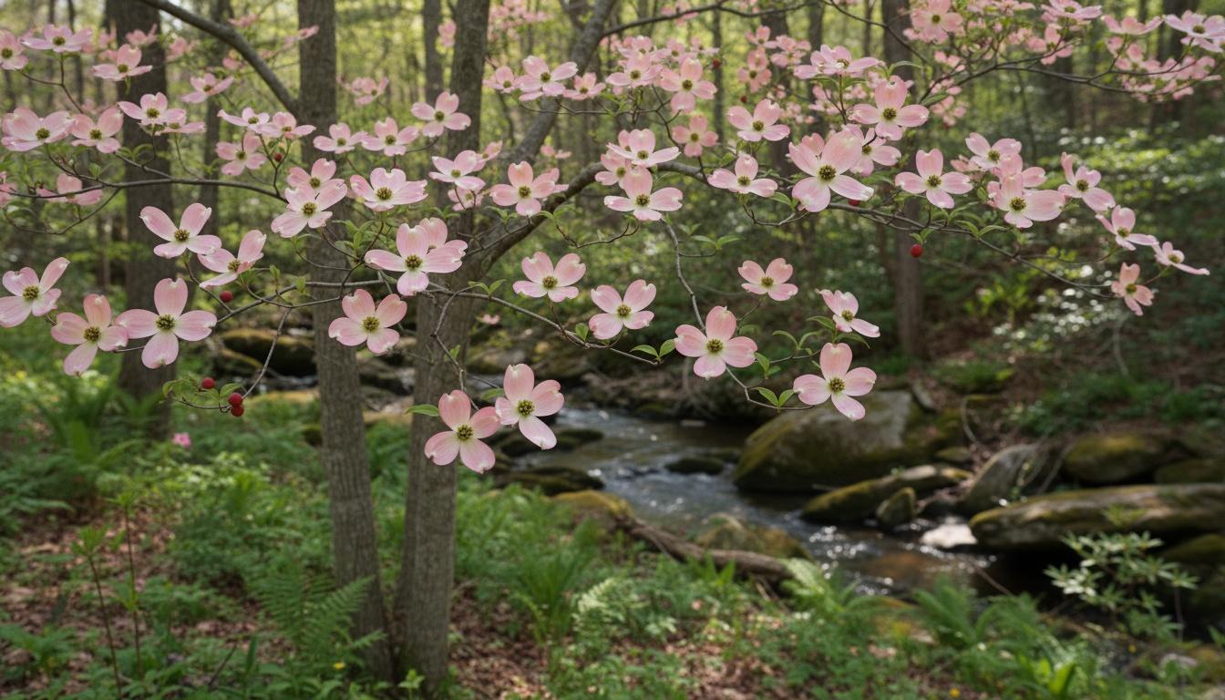 Pink Dogwood Tree (Cornus Florida) - Flowering Trees