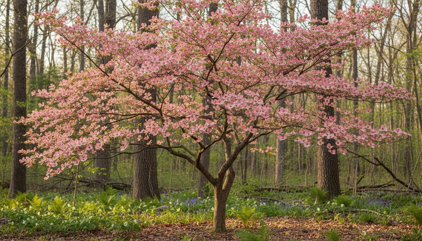 Flowering Dogwood Rubra (Cornus Florida Var. Rubra) - Flowering Trees