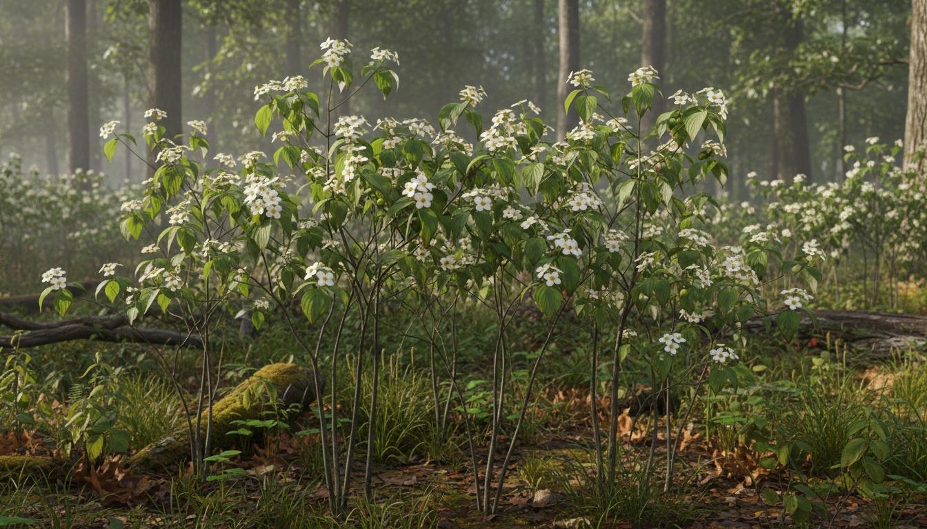 Gray Dogwood (Cornus Racemosa) - Ground Layers