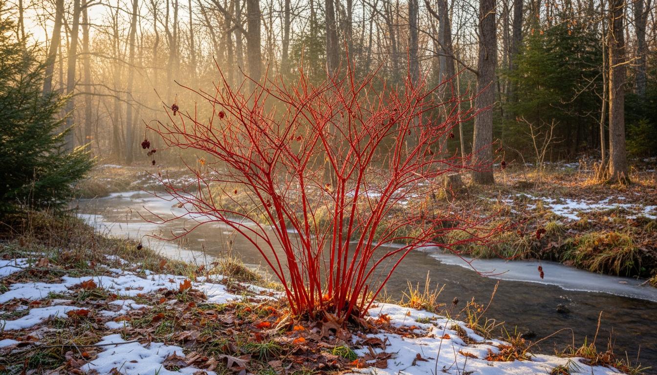 Red Twig Dogwood 'Baileyi' (Cornus Sericea 'Baileyi') - Ground Layers
