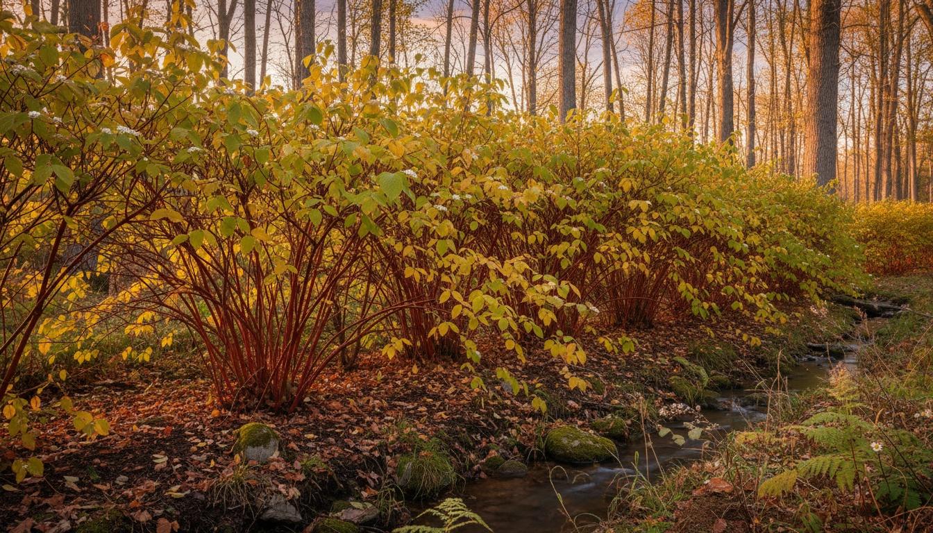 Red Twig Dogwood 'Hedgerow' (Cornus Sericea S Gold' 'Hedgerow') - Ground Layers
