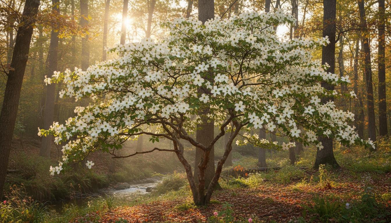 Flowering Dogwood 'Rutdan' Celestial® Celestial® (Cornus X 'Rutdan') - Flowering Trees