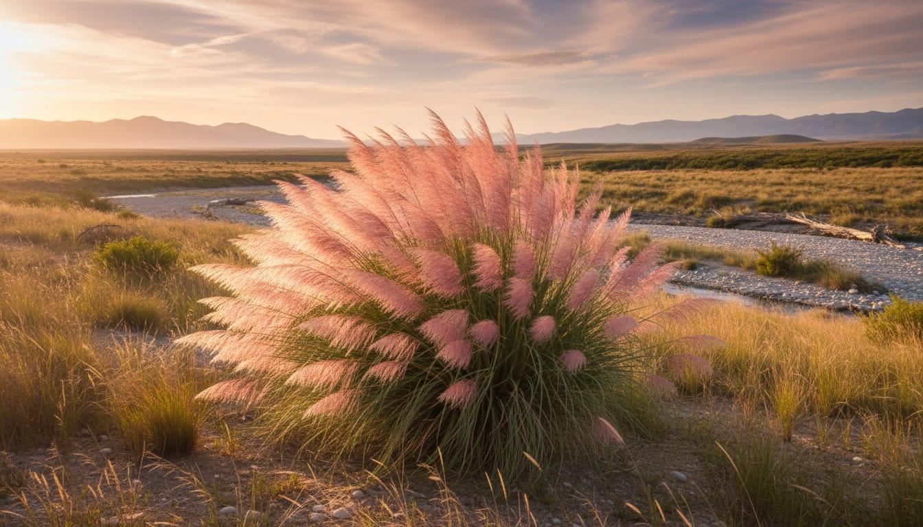 Pink Pampas Grass 'Rosea' (Cortaderia Selloana 'Rosea') - Grasses
