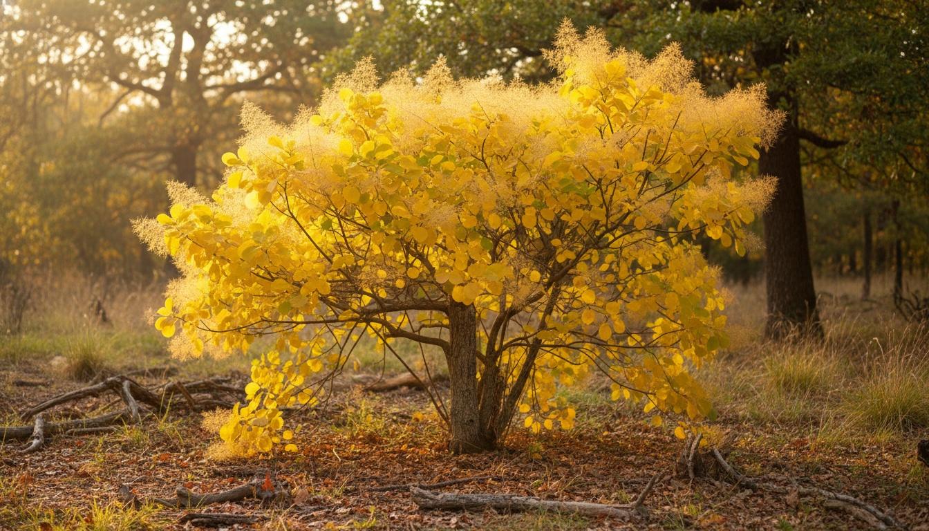 Yellow Smoke Tree 'Ancot' Golden Spirit™ Golden Spirit™ (Cotinus Coggygria  Pp 13082 'Ancot') - Flowering Trees