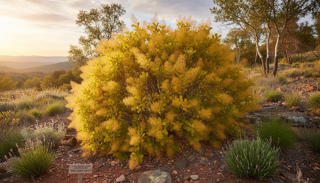 Yellow Smoke Tree Bush 'Mincojau3' Pp30327 Winecraft Gold® Pp30327 Winecraft Gold® (Cotinus Coggygria 'Mincojau3') - Ground Layers