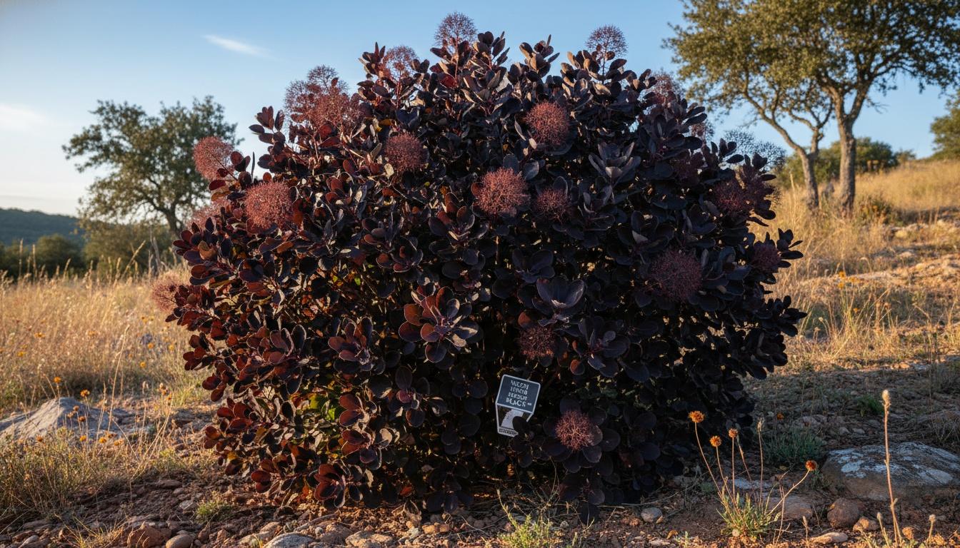 Dark Purple Smoke Tree Bush 'Ncc01' Pp30216 Winecraft Black® Pp30216 Winecraft Black® (Cotinus Coggygria 'Ncc01') - Ground Layers