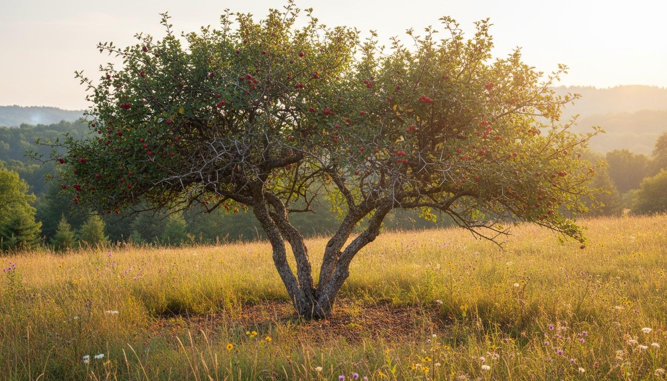 Crusader Cockspur Hawthorn (Crataegus Crus-Galli) - Shade Trees