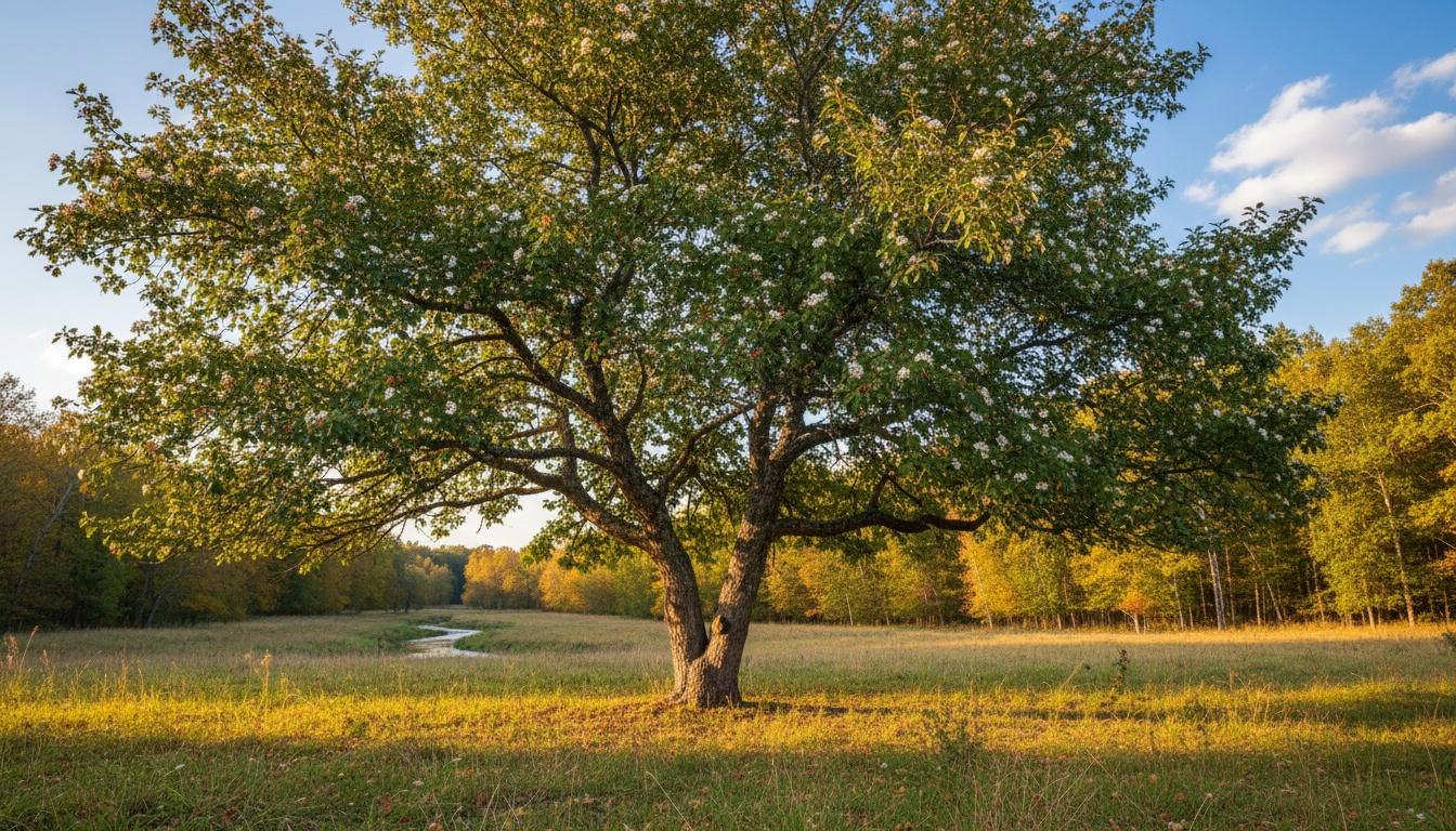 Thornless Cockspur Hawthorn 'Inermis' (Crataegus Crus-Galli 'Inermis') - Flowering Trees