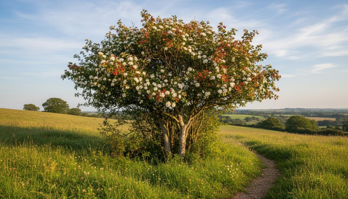 Oneseed Hawthorn (Crataegus Monogyna) - Flowering Trees