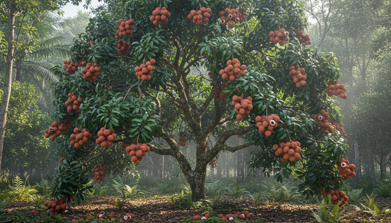Emperor Lychee (Dimocarpus Longan) - Fruit Trees