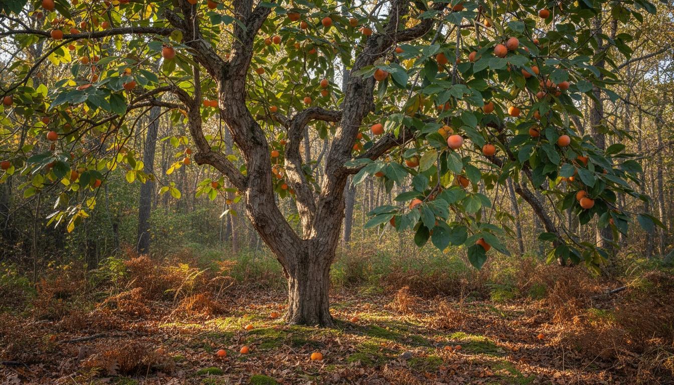 Meader American Persimmon (Diospyros Virginiana) - Fruit Trees