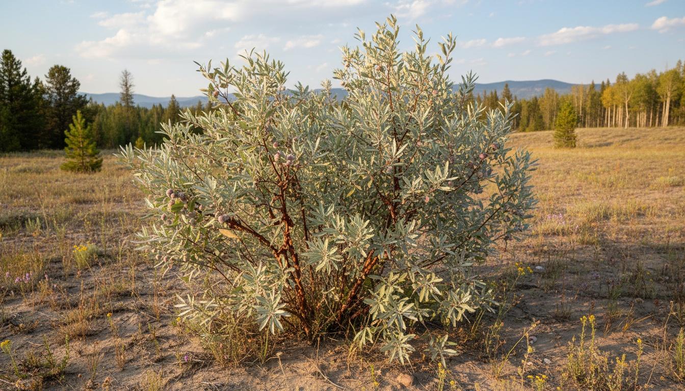Silverberry (Elaeagnus Commutata) - Ground Layers