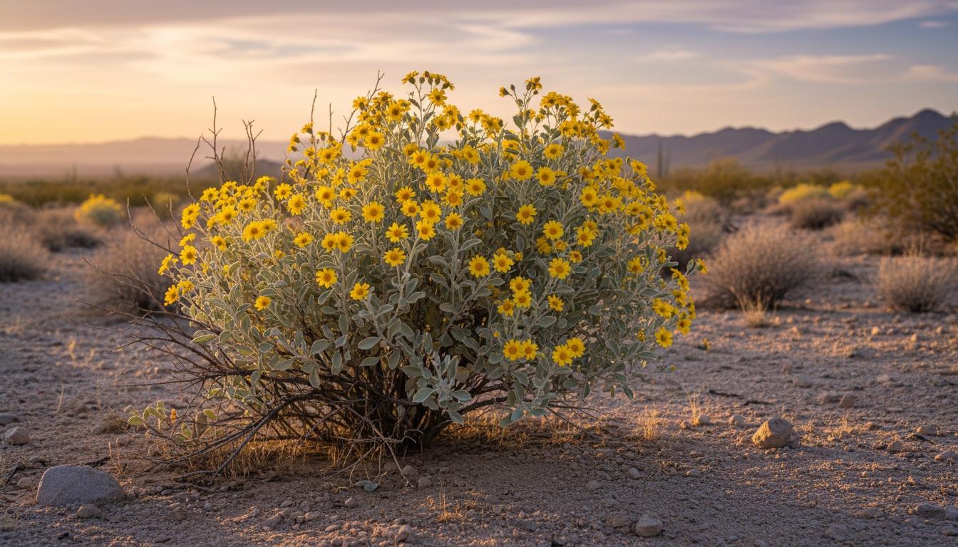 Brittlebush (Encelia Farinosa) - Ground Layers
