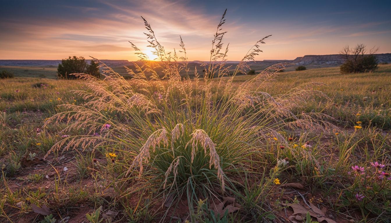 Plains Lovegrass (Eragrostis Intermedia) - Grasses