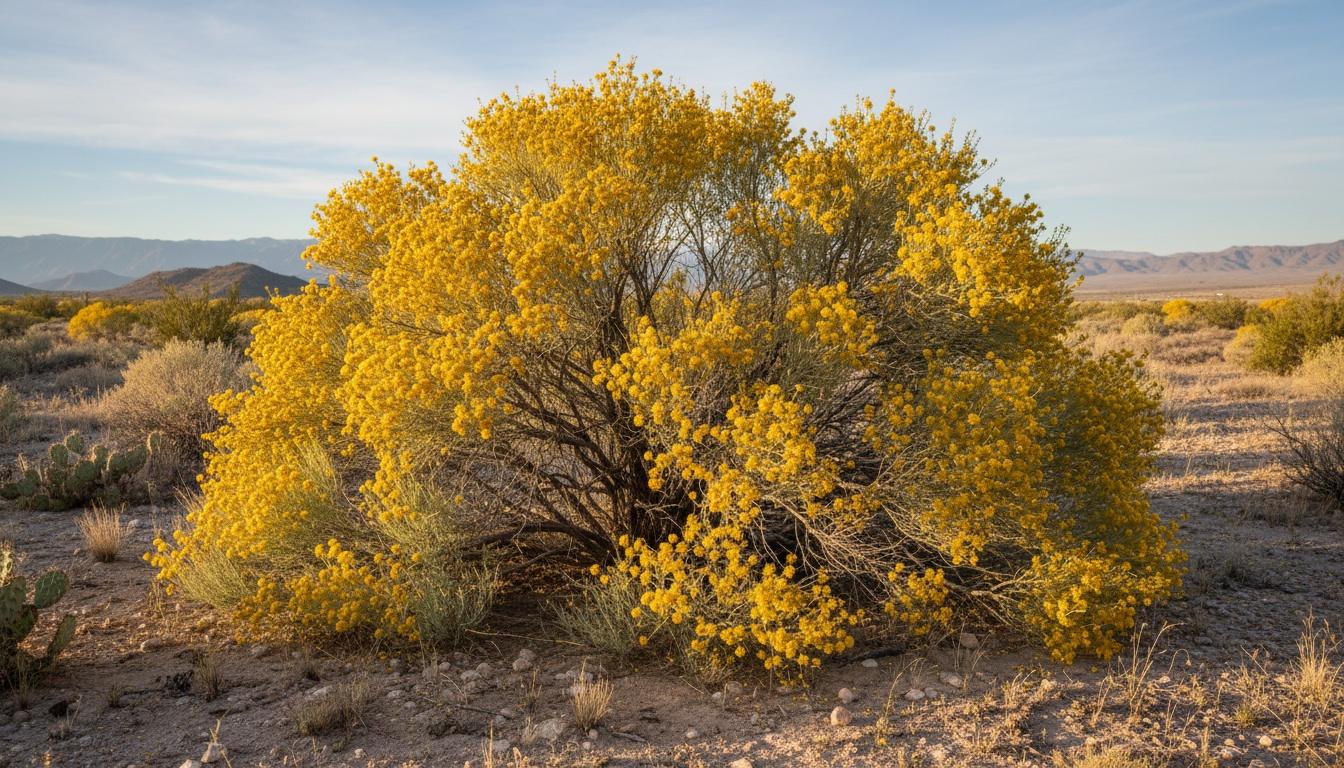 Chrysothamnus Rubber Rabbit Brush (Ericameria Nauseosus) - Ground Layers