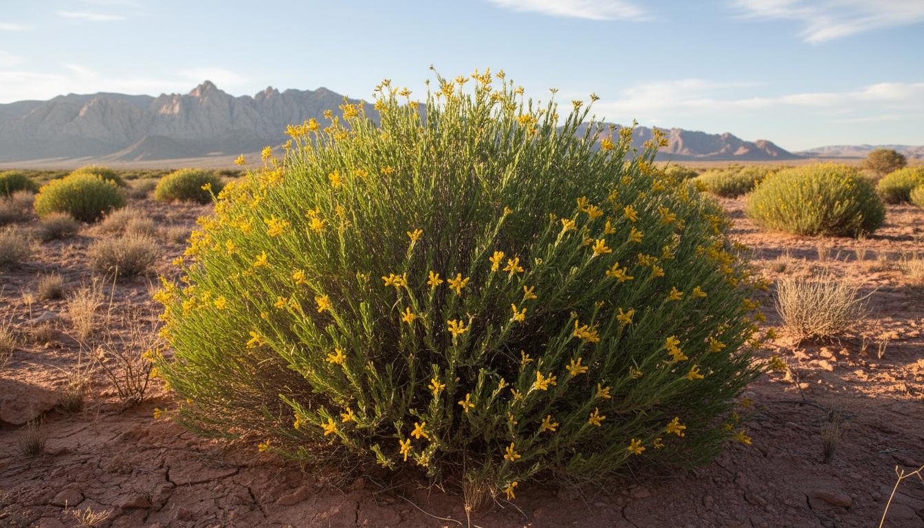 Smooth Pungent Rabbit Brush (Ericameria Nauseosus Syn. Graveolens Var. Glabrata) - Ground Layers