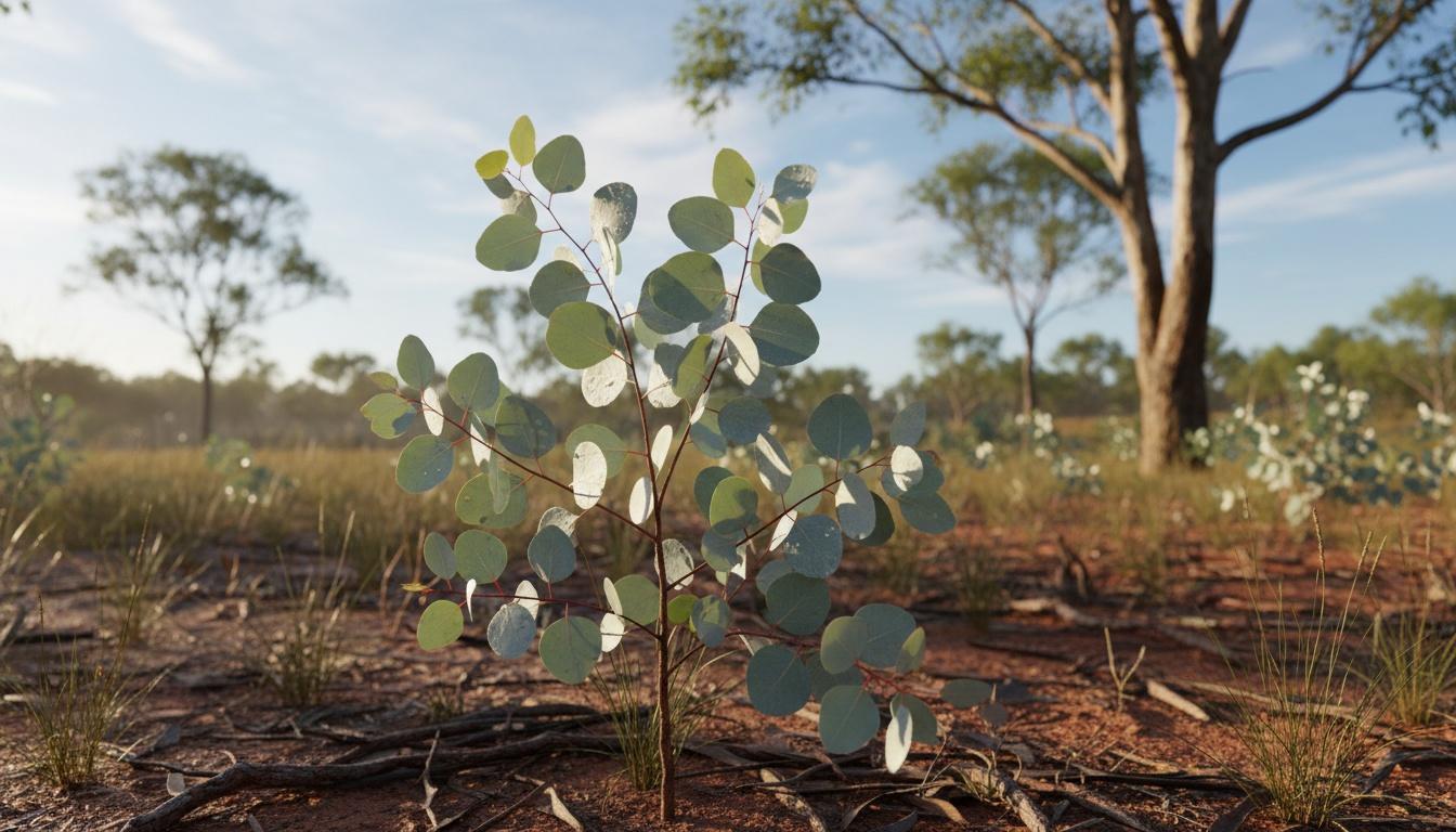 Baby Blue Silver Gum (Eucalyptus Pulverulenta) - Evergreen Trees