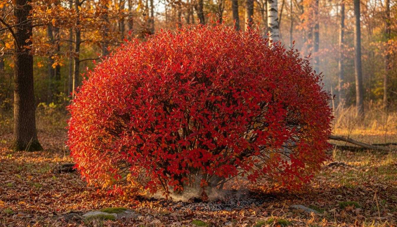 Compact Burning Bush (Euonymus Alatus 'Compacta') - Ground Layers
