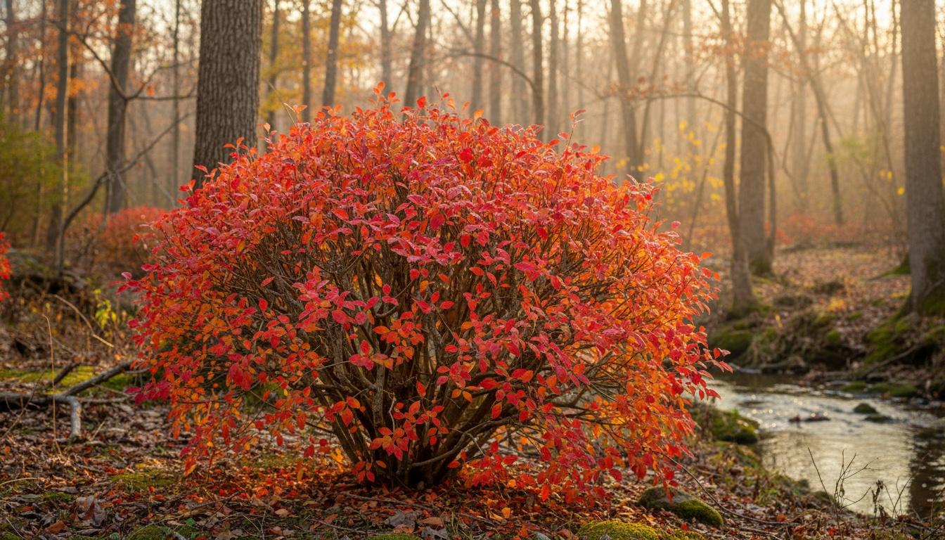 Dwarf Burning Bush 'Odom' (Euonymus Alatus Pp13168 Little Moses 'Odom') - Ground Layers