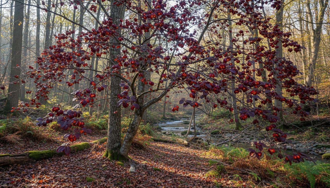 Purple Spindle Tree (Euonymus Atropurpurea) - Ground Layers