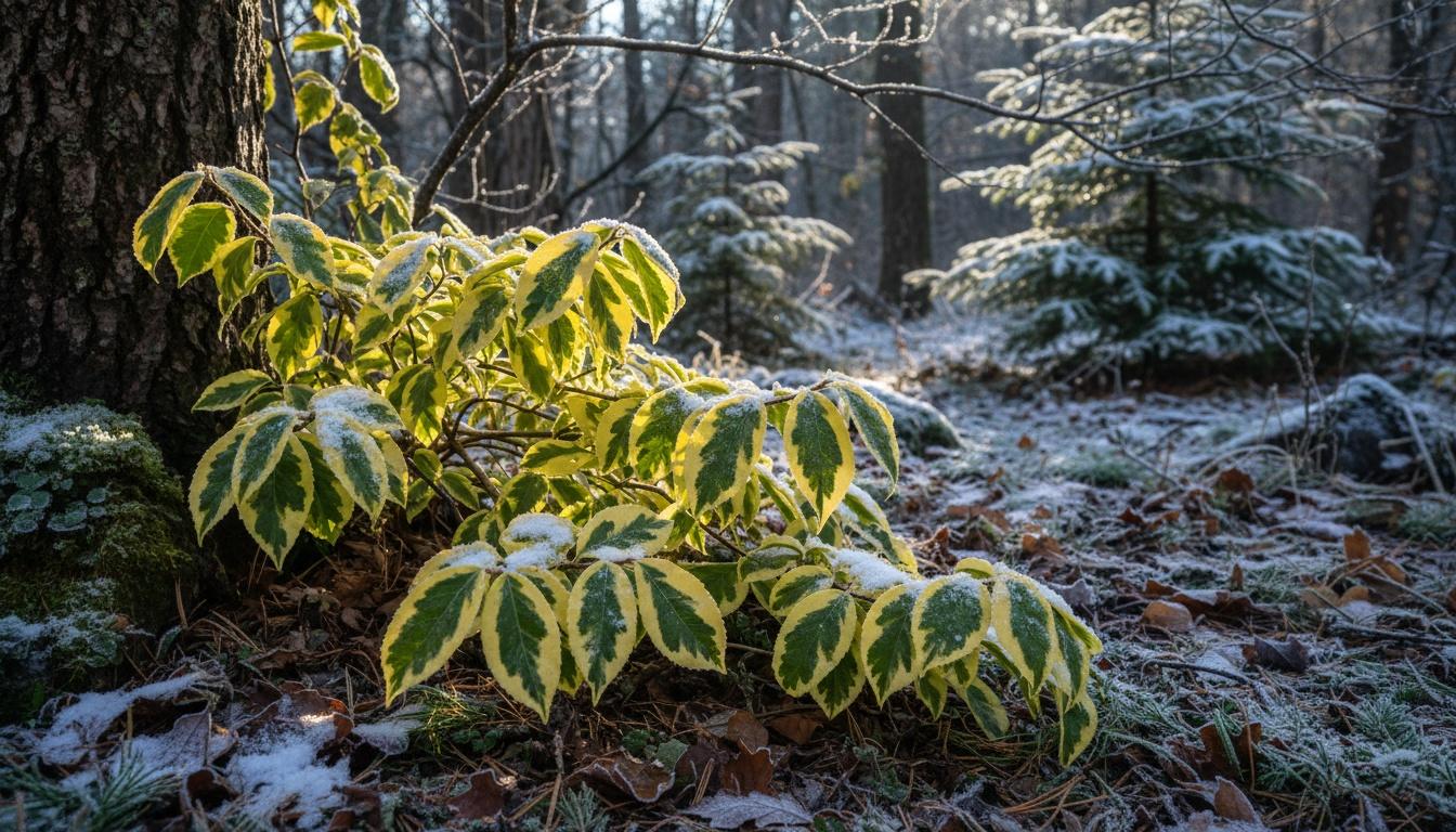 Moonshadow Wintercreeper (Euonymus Fortunei 'Moonshadow') - Ground Layers