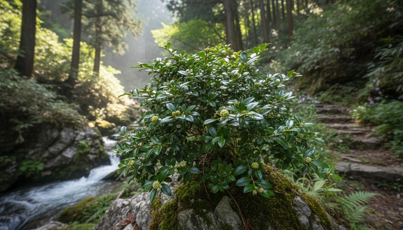Japanese Euonymus 'Microphyllus' (Euonymus Japonicus 'Microphyllus') - Ground Layers