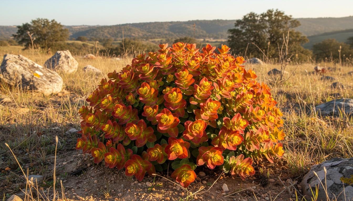 Cushion Spurge 'Bonfire' (Euphorbia Polychroma Pp18585 'Bonfire') - Perennials