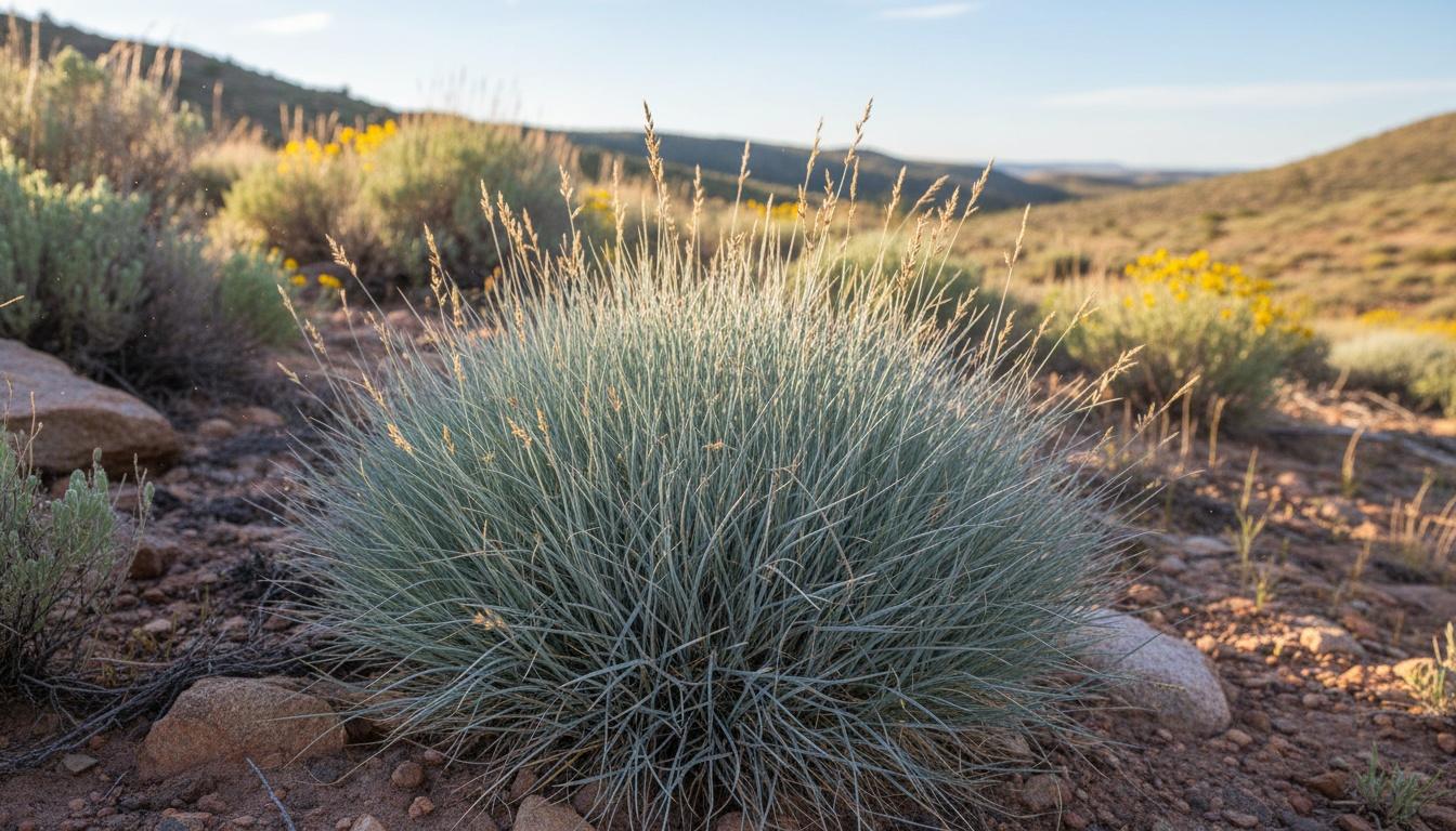 Idaho Fescue 'Siskiyou Blue' (Festuca Idahoensis 'Siskiyou Blue') - Grasses