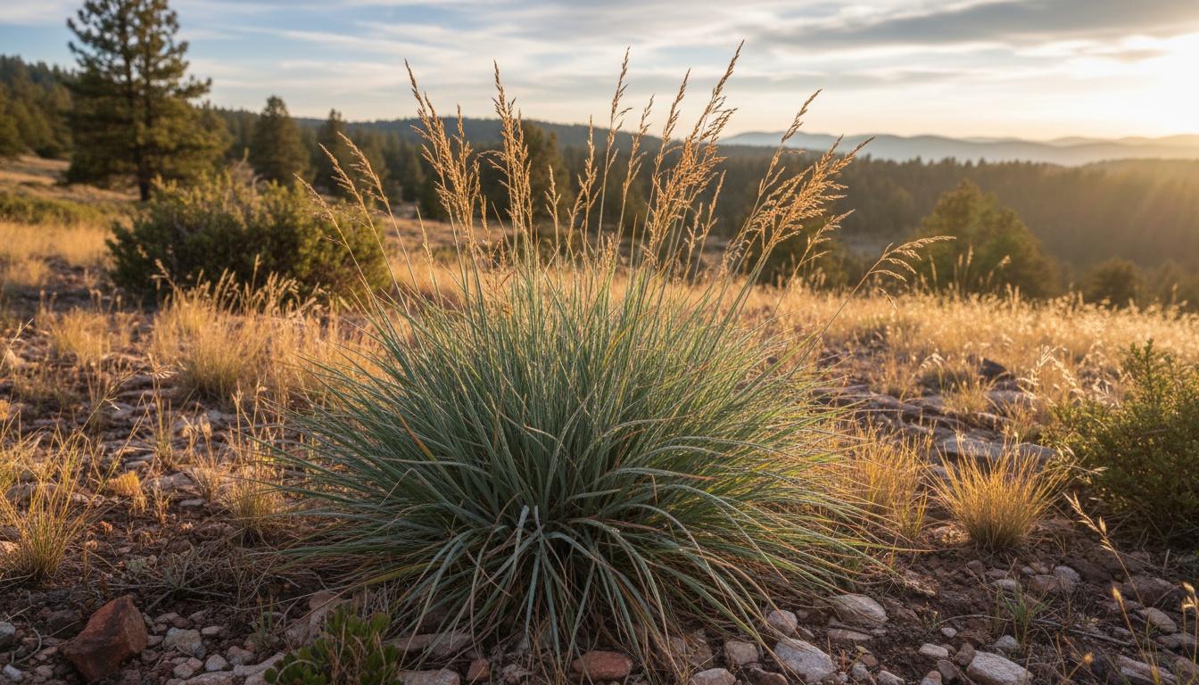 Thurber'S Fescue (Festuca Thurberi) - Grasses