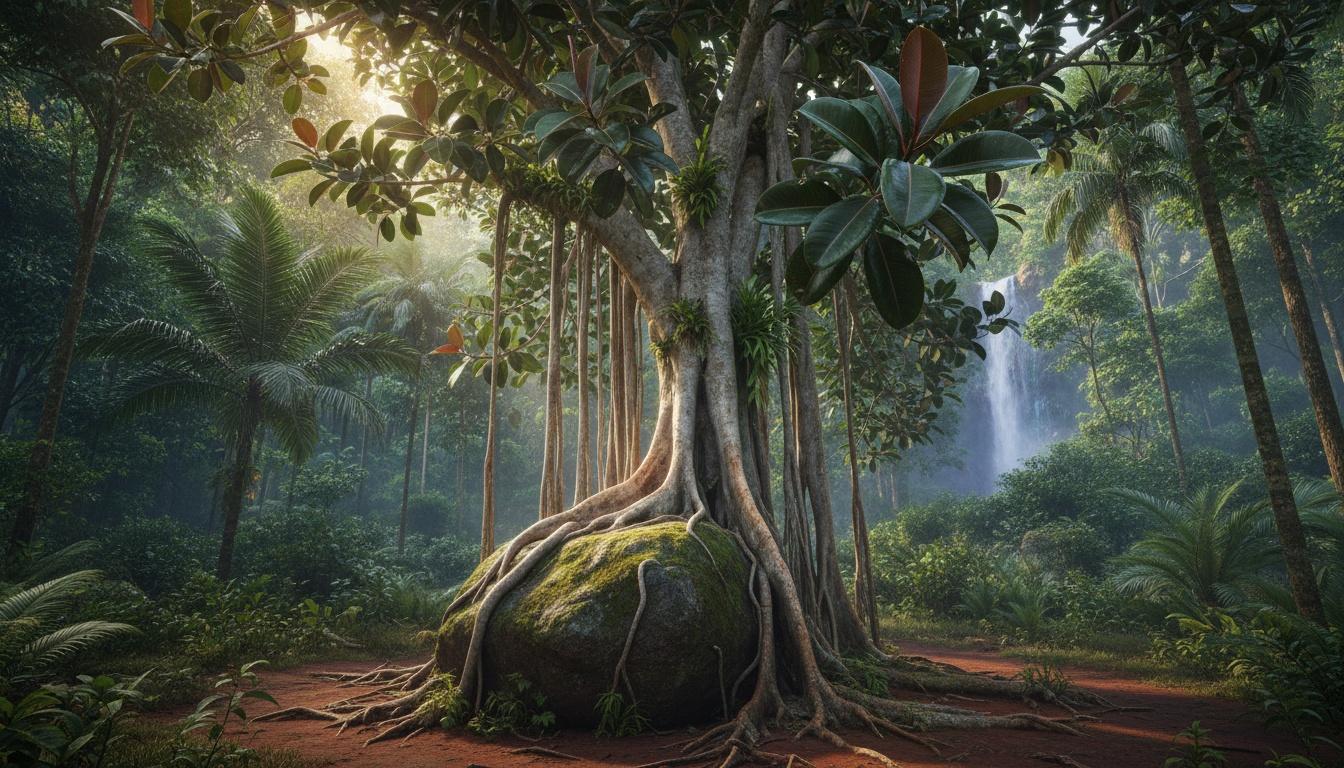 Rubber Fig (Ficus Elastica) - Evergreen Trees