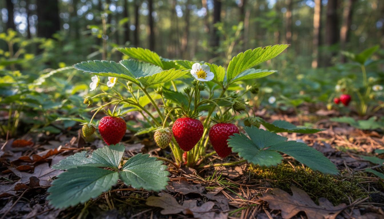 Rubyann Strawberry (Fragaria × Ananassa) - Fruit Trees