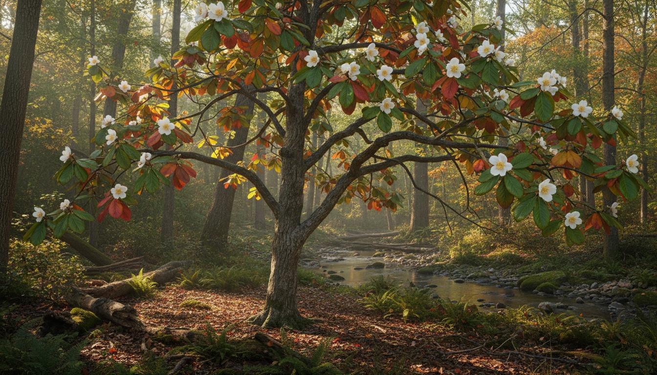 Franklin Tree (Franklinia Alatamaha) - Flowering Trees