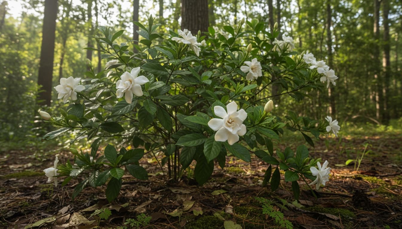 Cape Jasmine (Gardenia Augusta) - Ground Layers