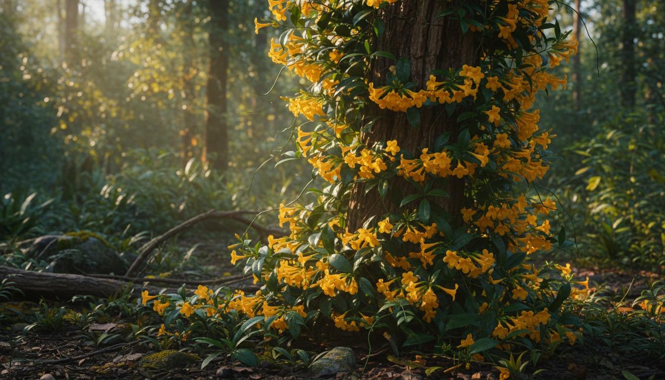 Carolina Jasmine (Gelsemium Sempervirens) - Ground Layers