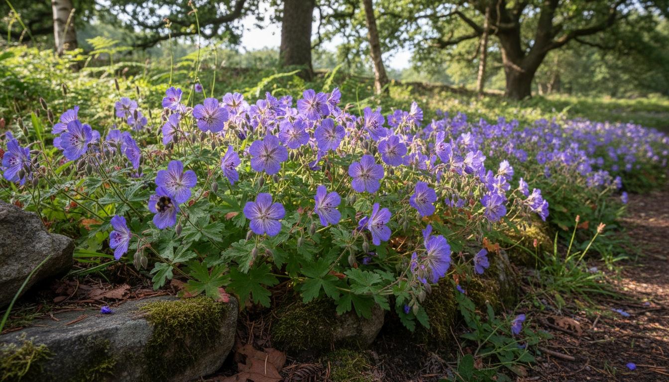 Rozanne Cranesbill (Geranium 'Rozanne') - Perennials
