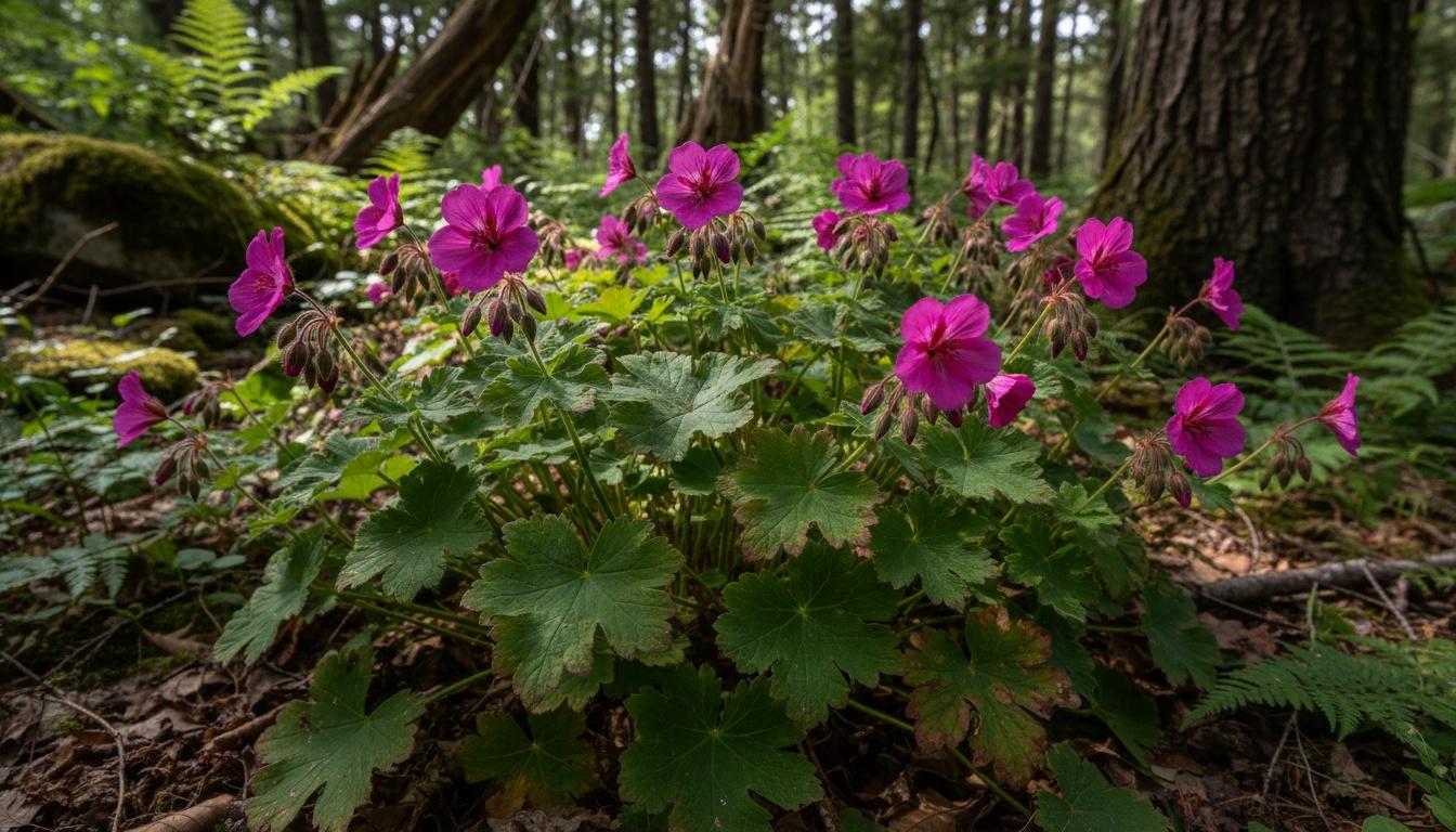 Hardy Geranium Cranesbill 'Bevans' (Geranium Macrorrhizum 'Bevans') - Perennials