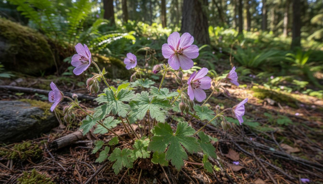 Oregon Geranium (Geranium Oreganum) - Perennials