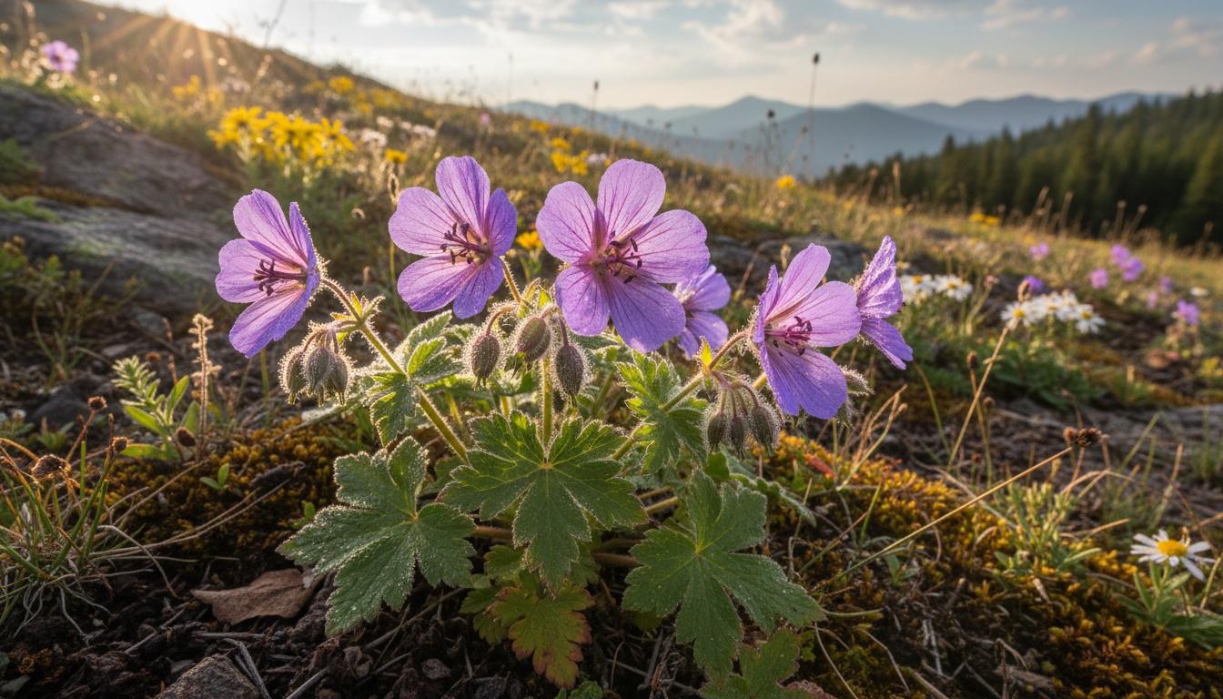 Sticky Purple Geranium (Geranium Viscosissimum) - Perennials