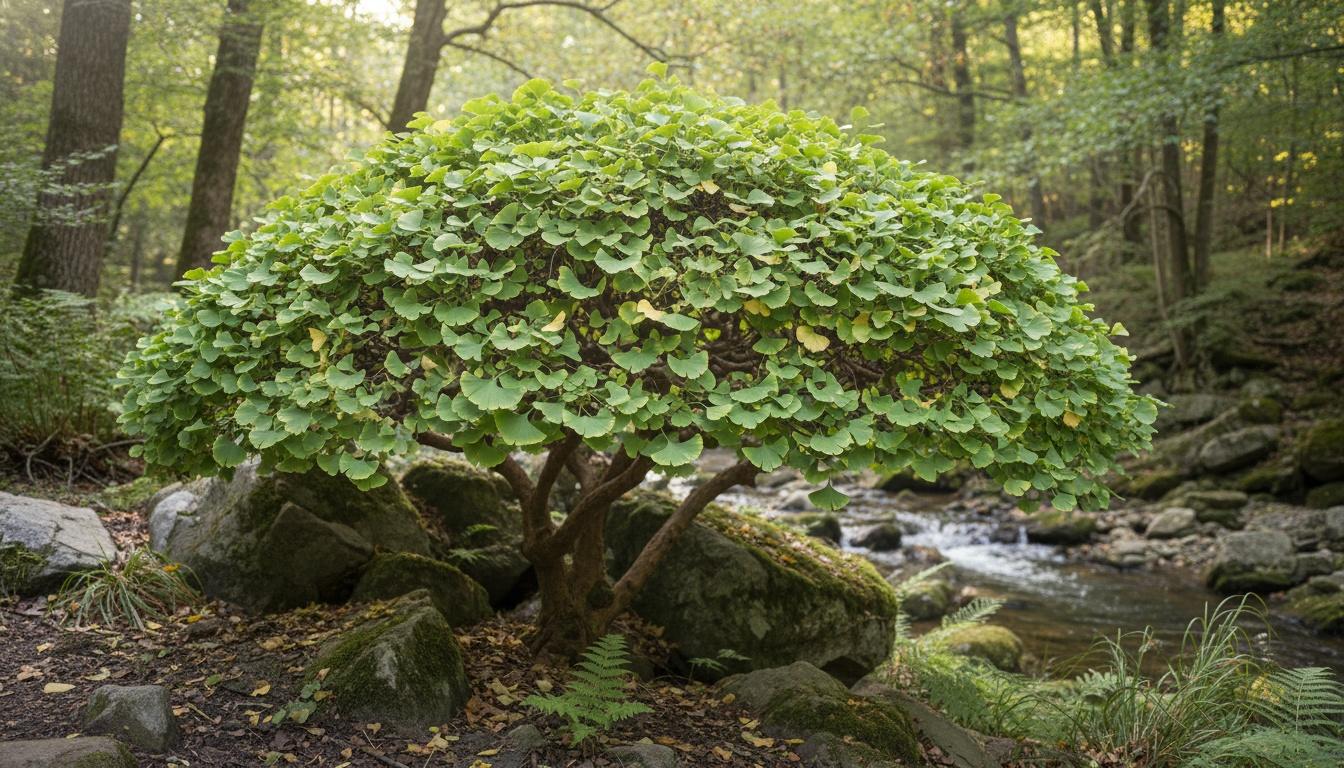 Maidenhair Mariken Ginkgo (Ginkgo Biloba 'Mariken') - Shade Trees